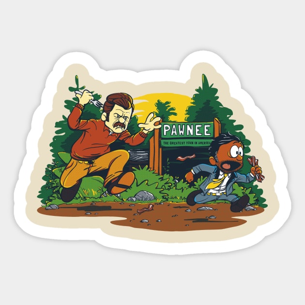 RON TOM Sticker by CoDDesigns